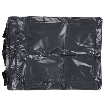 Крышка для тележки Rubbermaid полотняная, для тележки X-Cart 150л, черная, 1889863