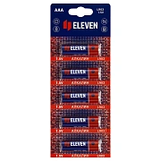 Батарейка Eleven AAA (LR03) алкалиновая, BC5 отрывной набор
