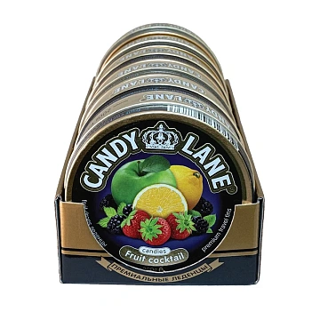 Леденцы Candy Lane Фруктовый коктейль, 200г