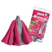 Насадка МОП Руби YORK микрофибра 'юбка' цел полотн 31х25см