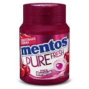 Жевательная резинка Mentos вишня, 54г