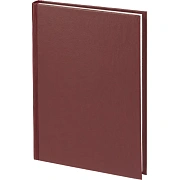 Ежедневник недатированный А5, Ideal бордовый 136л. 3-122/04 3-122/04
