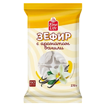 Fine Life Зефир ваниль, 270г