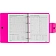 Ежедневник недатированный ATTACHE Digital розовый,А5, 272стр., на кольцах