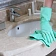 Перчатки резиновые Paclan Practi Extra Dry 407341 р.М