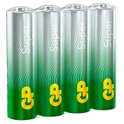 Батарейка GP Super G-Tech AA (LR6) 15A алкалиновая, 4шт (спайка)