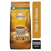Кофе в зернах Московская Кофейня На Паяхъ Суаре 1кг, пакет