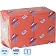 Салфетки бумажные Luscan Profi Pack 1сл24х24 красные400шт/уп