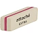 Ластик скошенный Attache Extra, нат.каучук, 50x19x8мм, ассорти