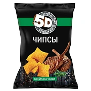 Чипсы 5d Стейк на углях, 45г