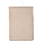 METRO PROFESSIONAL Полотенце для ног махровое бежевое хлопок 750 г/м2, 50 х 70см