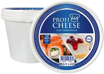 Сыр творожный Profi Cheese 70%, 5.5кг