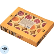 Печенье сдобное Деловой Стандарт ассорти с мармеладными начинками, 410 г