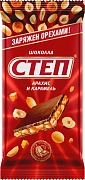 Шоколад Славянка Степ с арахисом и карамелью, 90г