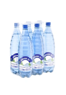 Вода Шишкин лес питьевая газированная, 1л