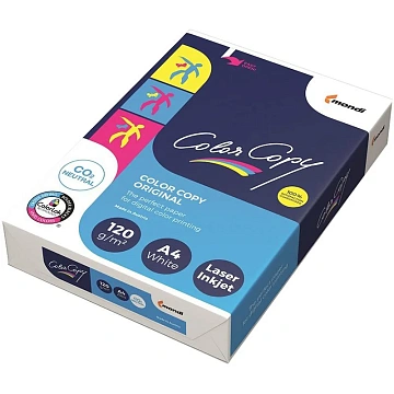 Бумага Color copy А4, 120г/м2, 250л., 161%