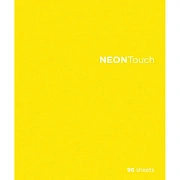 Тетрадь А5, 96 л., ПЗБМ, скоба, клетка, Soft Touch, выборочный лак, флуоресцент, 'НеонТач' (2 вида)
