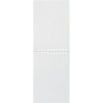 Блокнот А6,80л,кл,греб,карт.обл+УФ-лак Attache Selection LLAMAS белый