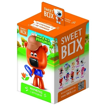 Мармелад жевательный Sweet Box Ми-ми-мишки с игрушкой, 10г