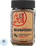 Кофе BUSHIDO Kodo растворимый,95г стекло