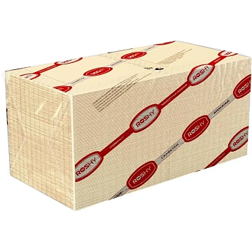 Салфетки сервировочные Roshy 33х33см, шампань, 1 слой, 250шт