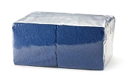 Салфетки сервировочные Big Pack 24х24см, синие, 1 слой, 400шт