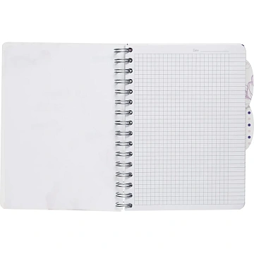 Бизнес-тетрадь А5,140л,кл,сп,пласт Attache Selection Flower Dreams I Choose