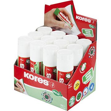 Клей-карандаш 40г KORES Glue-eco