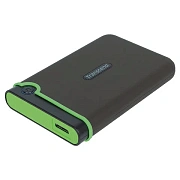 Внешний жесткий диск TRANSCEND StoreJet 25M3S 2TB, 2.5', USB 3.1, серый, TS2TSJ25M3S