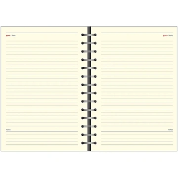 Ежедневник недатированный Fluid Attache Selection сер-гол. 140х200 мм,192с