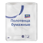 aro Бумажные полотенца 2 слоя, 2 рулона