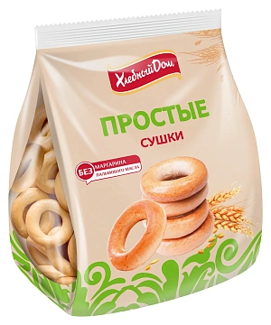 Сушки Хлебный дом Простые, 250г