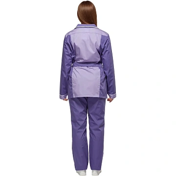 Костюм жен (куртка, бр) у09 фиолет/св.сирен 88-92/158-164