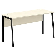 Стол прямой СП-3.1P Клен*/Черный 1400х608х755 IMAGO PLUS
