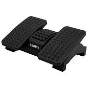 Подставка для ног BRABIX 'Ultra 5' 43х32 см, массажер, регулировка угла наклона, 2 платформы, 533040