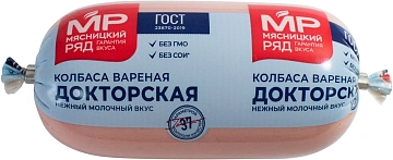 Колбаса Мясницкий ряд докторская вареная, 400г