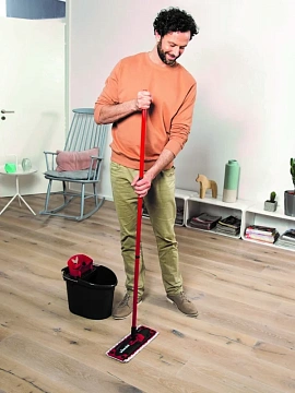 Набор для уборки Vileda Ультрамакс швабра со сборной ручкой и ведром с отжимом, 45 x 29 x 28см