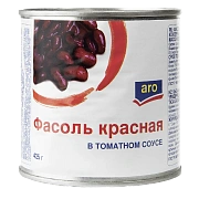 aro Фасоль красная в томатном соусе, 425г