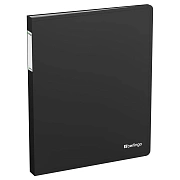 Папка с 40 вкладышами Berlingo 'Soft Touch' А4, 25мм, 700мкм, черная, с внутр. карманом