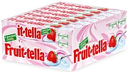 Конфеты жевательные Fruittella Клубничная с йогуртом, 41г x 21 шт