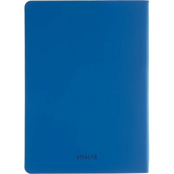 Ежедневник недатированный ATTACHE Soft touch А5,140х200мм,136л, синий