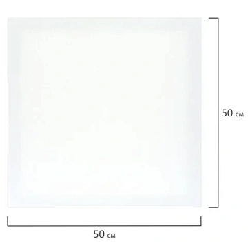 Холст на подрамнике BRAUBERG ART DEBUT, 50х50см, 280 г/м2, грунт, 100% хлопок, мелкое зерно, 191645