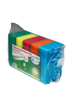 Губка Vclean Макси Супер 9.5х6.5х3см, 5шт/уп