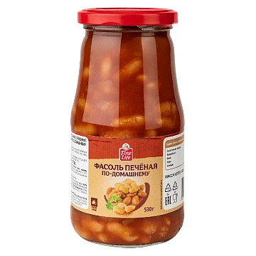 Fine Life Фасоль печеная по-домашнему, 530г