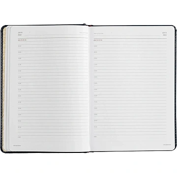 Ежедневник недатированный А5 Sidney Nebraska, син,сер.обрез,272стр 3-128/12