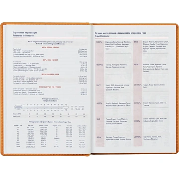 Ежедневник недатированный оранжевый,А5,143х210мм,176л,ATTACHE Сиам