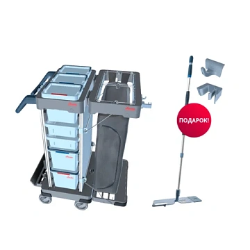 Комплексная тележка Vileda Professional Ориго 2 Универсальная Компакт, 162604