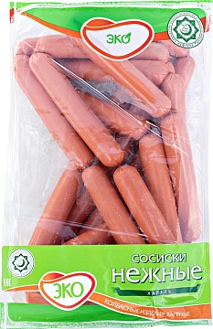Сосиски Эколь Халяль Нежные, ~1.4кг
