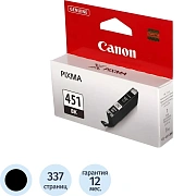 Картридж струйный Canon CLI-451BK (6523B001) чер. для MG5440/6340 iP7240