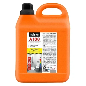 Моющий концентрат для сантехники Effect Alfa 108 5л, от известкового налета и ржавчины